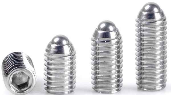 Perla de posicionamiento de bola de onda de acero inoxidable 304 personalizada, tornillo de onda secundaria, bola de acero, émbolo de bola de resorte de apriete