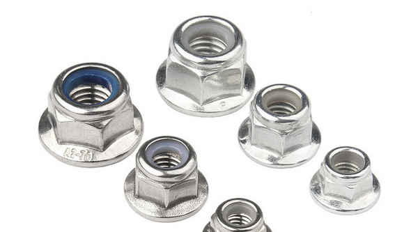 Tuerca hexagonal con brida personalizada, acero inoxidable 304, nailon, antisuelto, autoblocante, tornillo de bloqueo antideslizante, 1/2-13