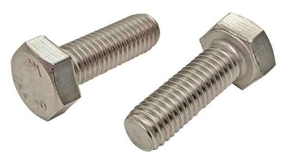 Suministro de acero inoxidable 316 perno hexagonal exterior tornillo hexagonal exterior 3/4 5/8