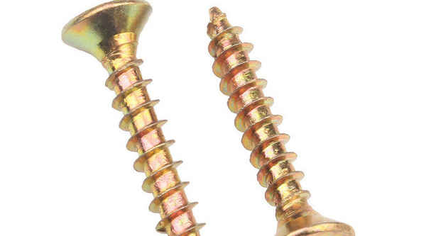 Tornillo autorroscante de cabeza plana de cruz dura de zinc de color personalizado, tornillo autorroscante de cabeza avellanada para clavos de tablero de fibra, tornillo autorroscante para clavos de y