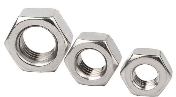 Tuerca hexagonal de acero inoxidable 304 personalizada 201 tuerca 316 tornillo 3/8