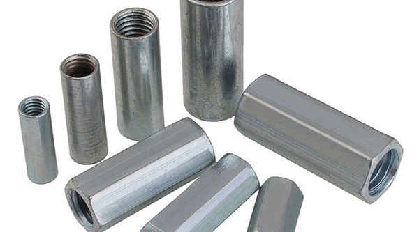 Tuerca hexagonal extendida galvanizada personalizada tuerca de conexión de tornillo tuerca de junta redonda extendida 1/2-13