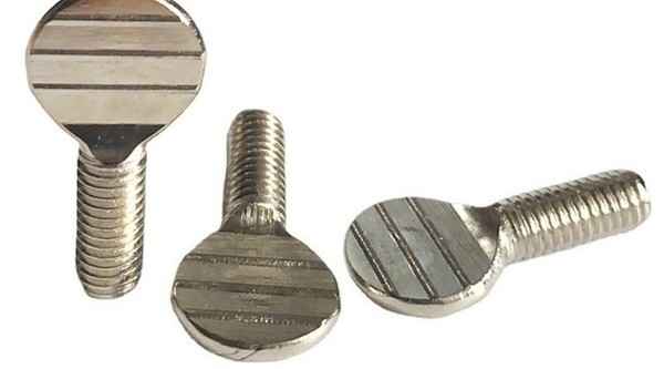 Raqueta de tenis de mesa Tornillo Pulgar Tornillo de cabeza plana Tornillo corrugado Tornillo de mano