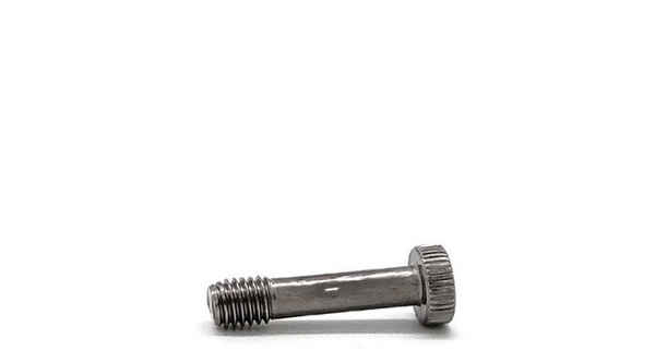 Producción de tornillo de cabeza de copa moleteada agujero de flor de ciruelo tornillo suelto acero inoxidable 304 3/4 1/4-20