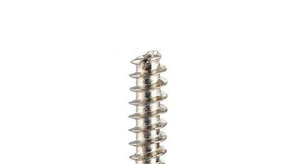 Producción de tornillo autorroscante de cola plana de cabeza redonda cruzada de acero al carbono Tornillo autorroscante negro niquelado electrónico de cabeza plana PB